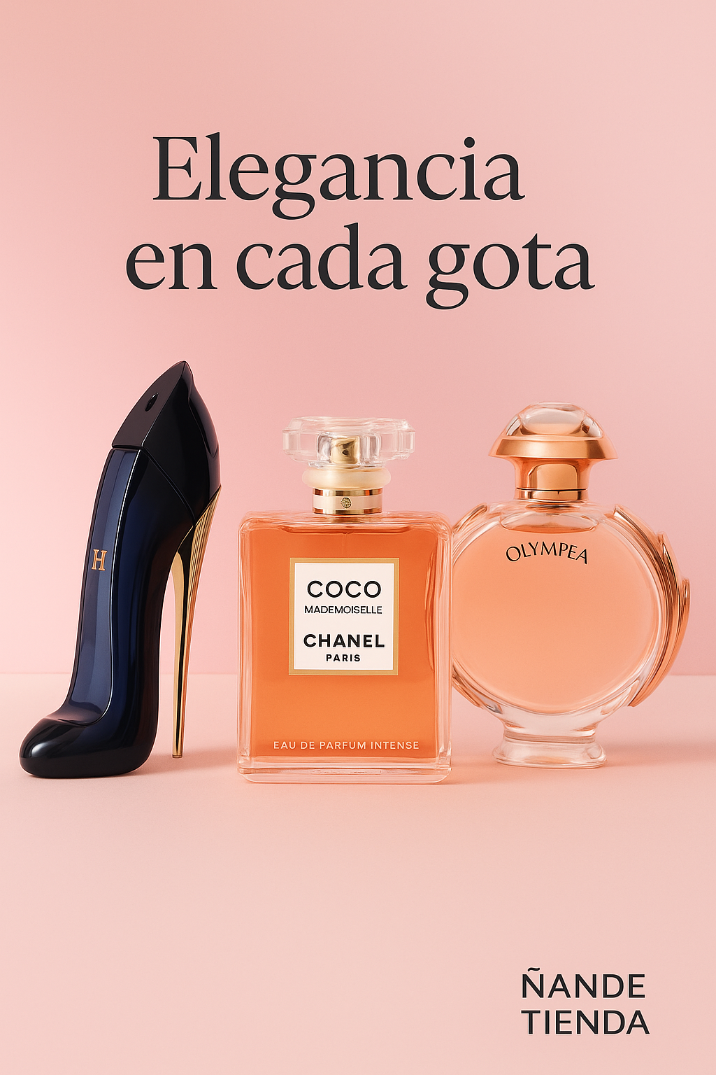 Kit 3 Perfumes Femeninos Coco Gg Y Ol
